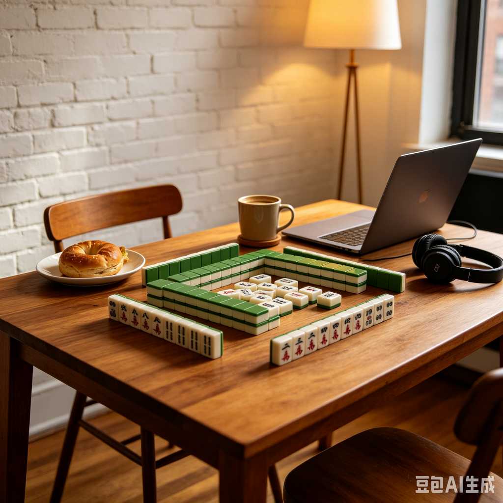 tiny mahjong set for backpack